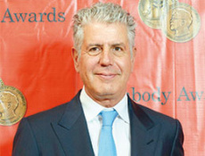 Энтони Бурден – знаменитый американский шеф-повар и телезвезда